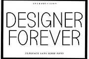 Designer Forever, a Font by FreshTypeINK (Thumbnail 1 of 7)