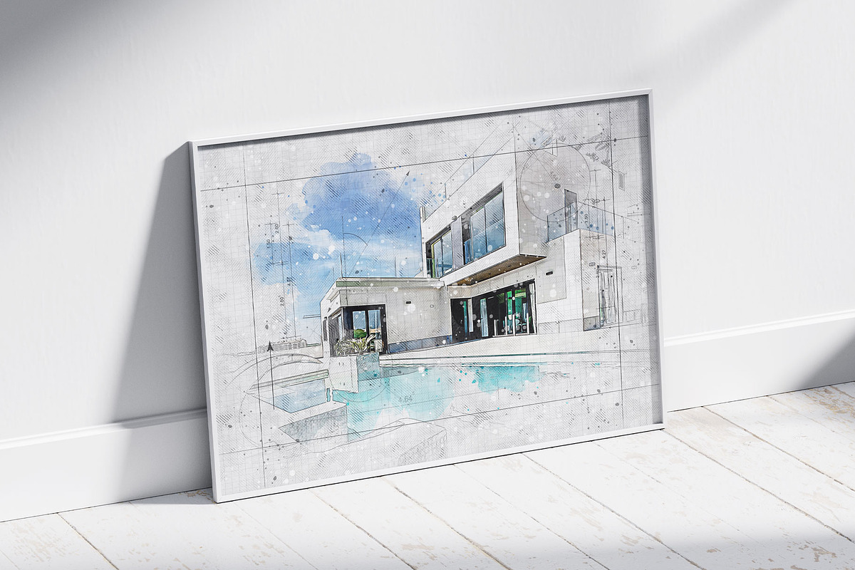 Arch Sketch Photo Effect Template, an Action Add-On by MRI STUDIO (Photo 4 of 33)