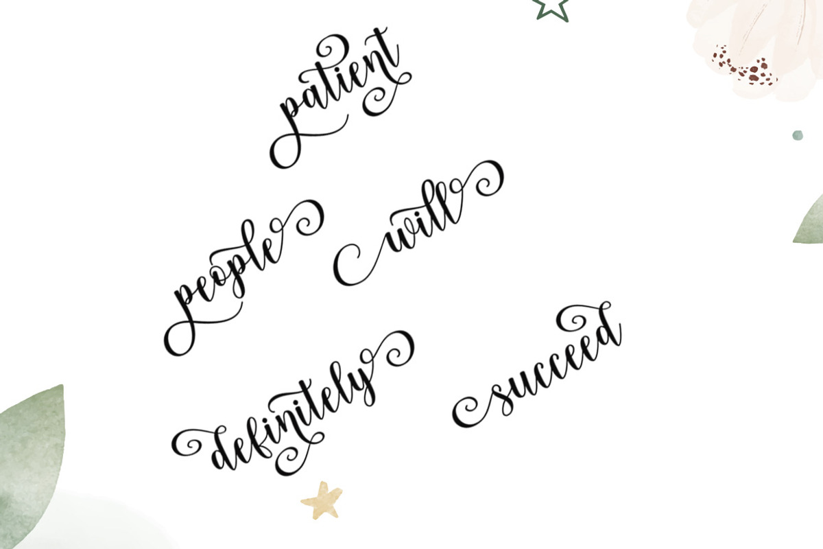 Hello Shanty, a Script Font by Adam Azura (Photo 4 of 8)