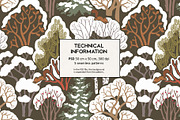 Forest Fairytale, a Pattern Graphic by emeraldthue (Thumbnail 2 of 7)