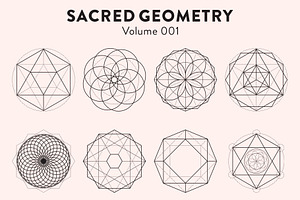 Sacred Geometry Vectors Volume 001