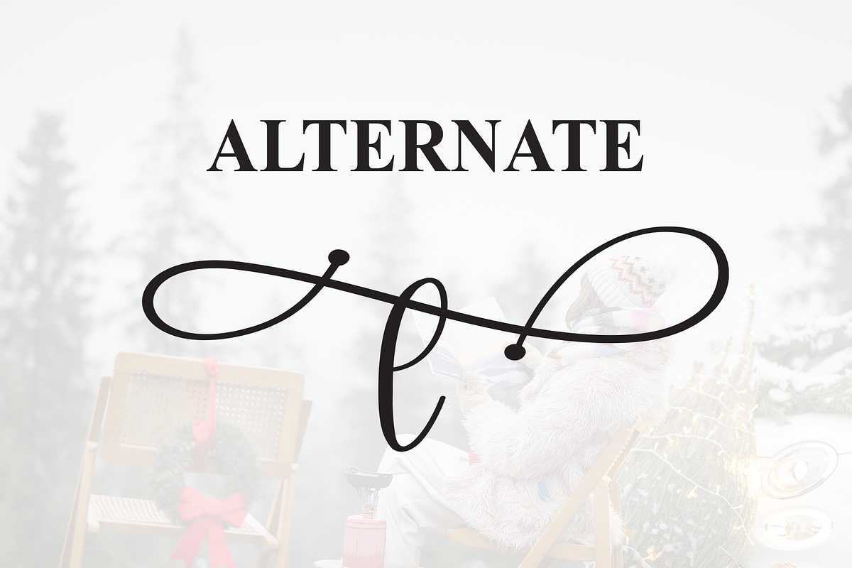 Christmas Adventure | Script Font, a Handwritten Font by Scratchones (Photo 8 of 9)