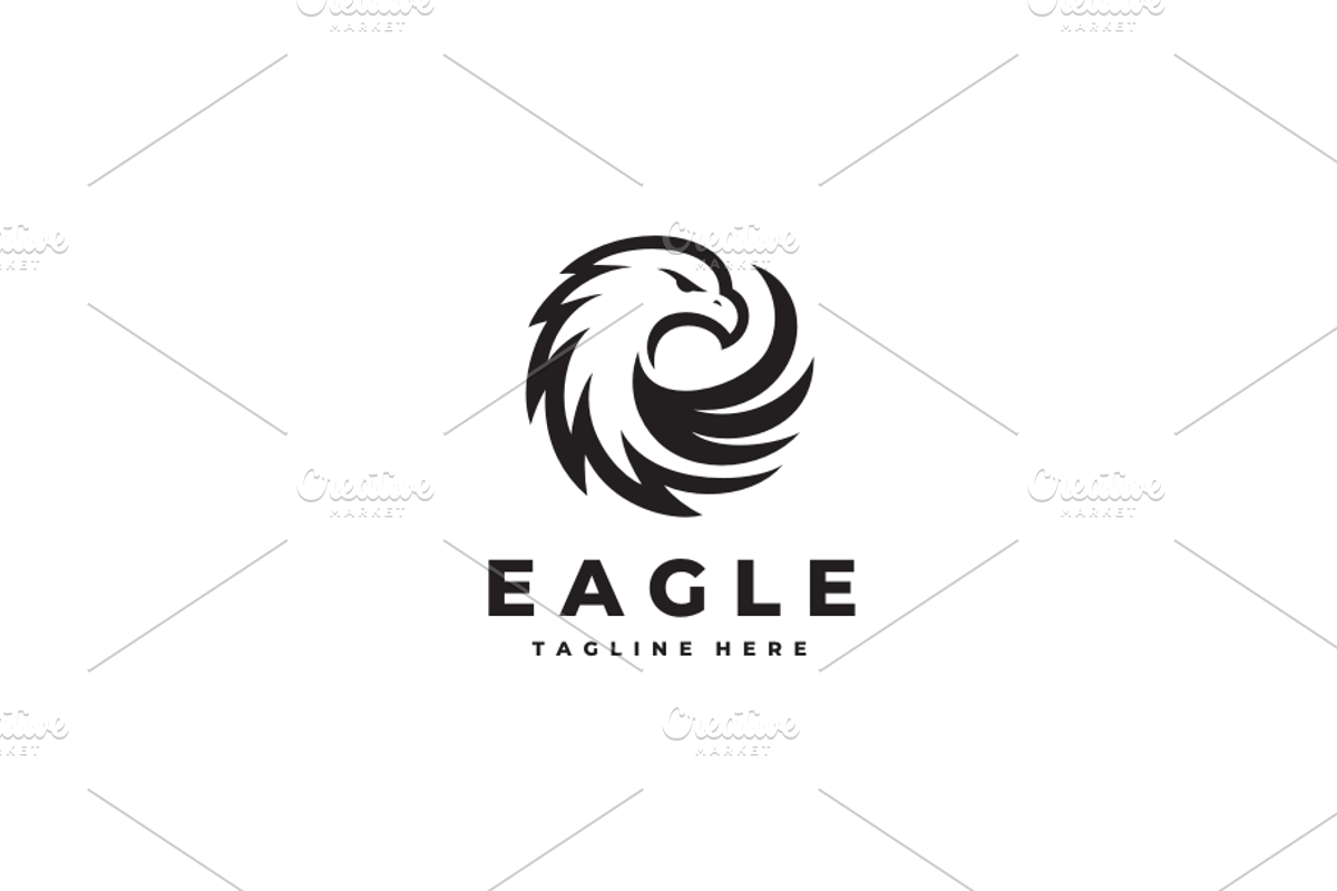 Eagle Logo Template, a Branding & Logo Template by yopie (Photo 3 of 3)
