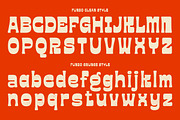 Funzo - Bold Funky Display Sans Font, a Sans Serif Font by Sekyra Lab (Thumbnail 2 of 11)