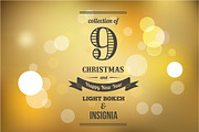 9 Light Bokeh & insignia backgrounds, an Illustration by Marish (Thumbnail 1 of 4)