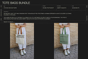 Tote Bag Mockup Bundle – 6 PSD, a Packaging Mockup by FURIOSO mockups (Thumbnail 7 of 15)