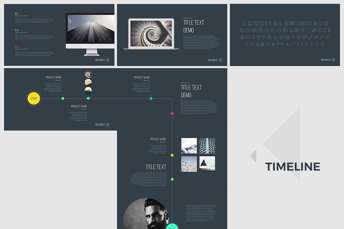 Business Report - PowerPoint, a Presentation Template by HiSlide.io (Photo 6 of 7)