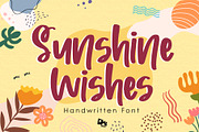 Sunshine Wishes - Handwritten Font, a Script Font by Dm Studio (Thumbnail 1 of 6)