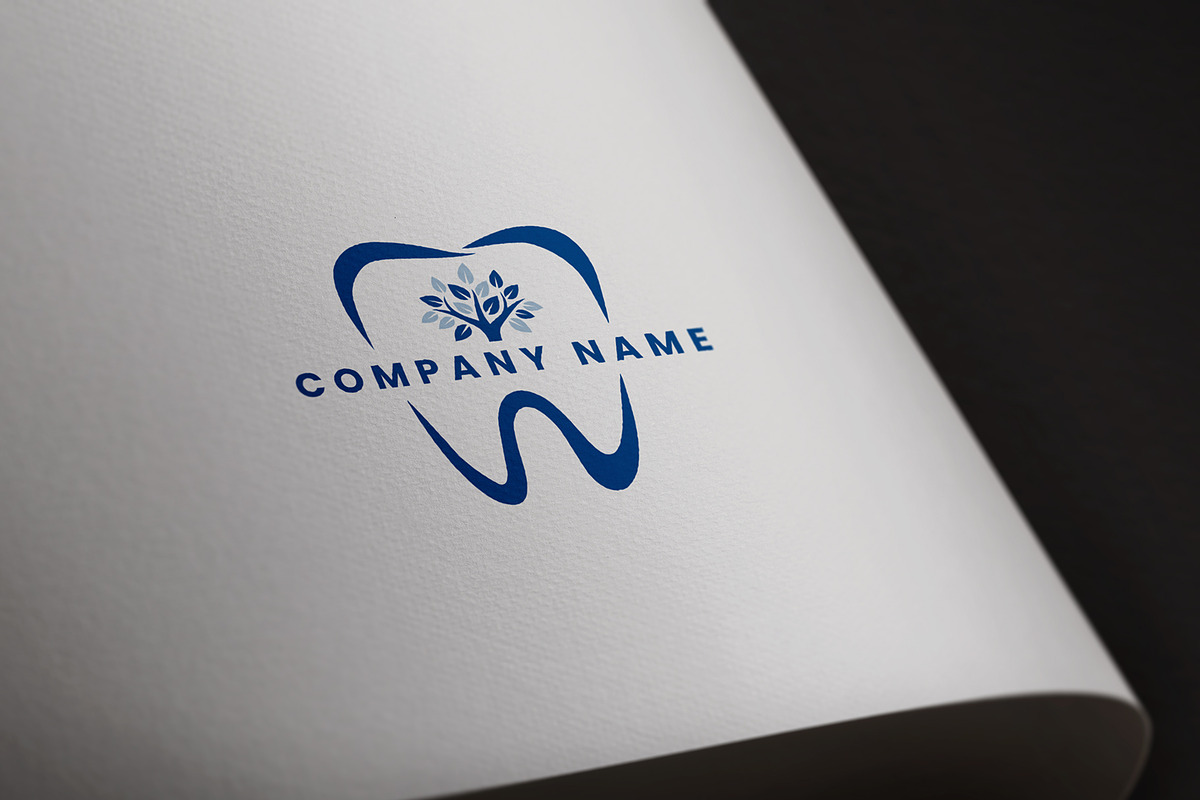 Clean Dental Tree Logo, a Branding & Logo Template by HueNestify (Photo 3 of 3)