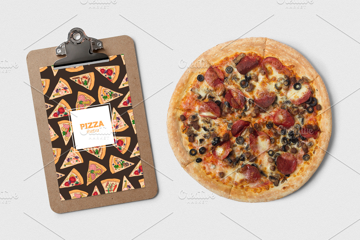 Slices of different pizza types, a Food Illustration by Good Studio (Photo 17 of 19)