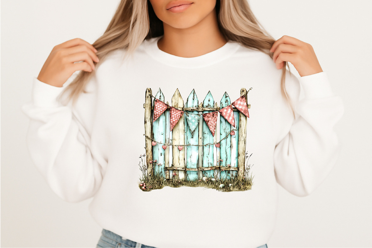 Summer Funny Fence Clipart, an Illustration by SVGArt (Photo 3 of 9)