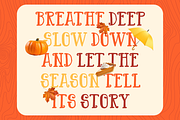 Maple Wind Rustic Autumn Font, a Font by PutraCetol Studio (Thumbnail 4 of 5)