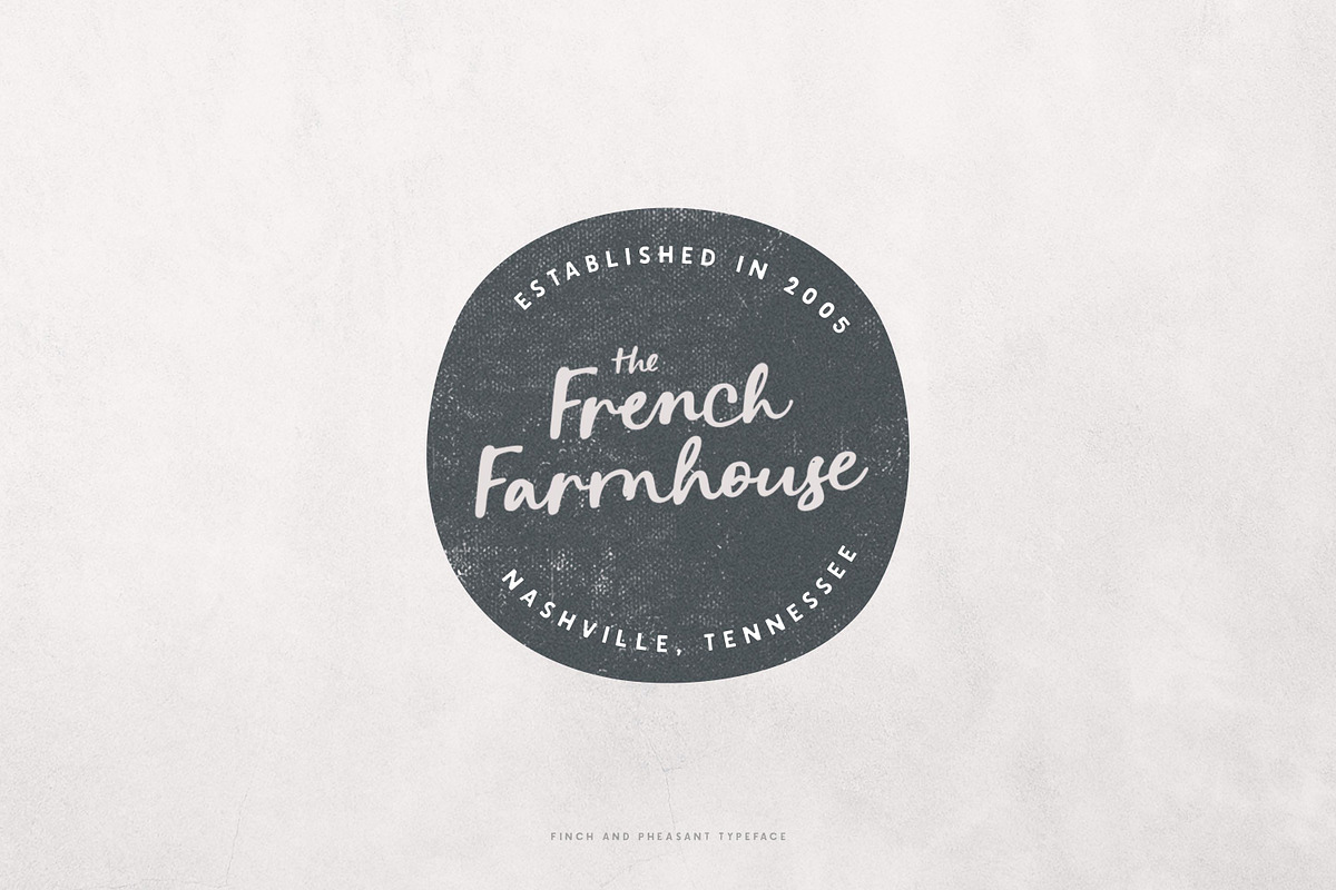 Finch & Pheasant Script, a Font by Callie Rian & Co. (Photo 4 of 12)