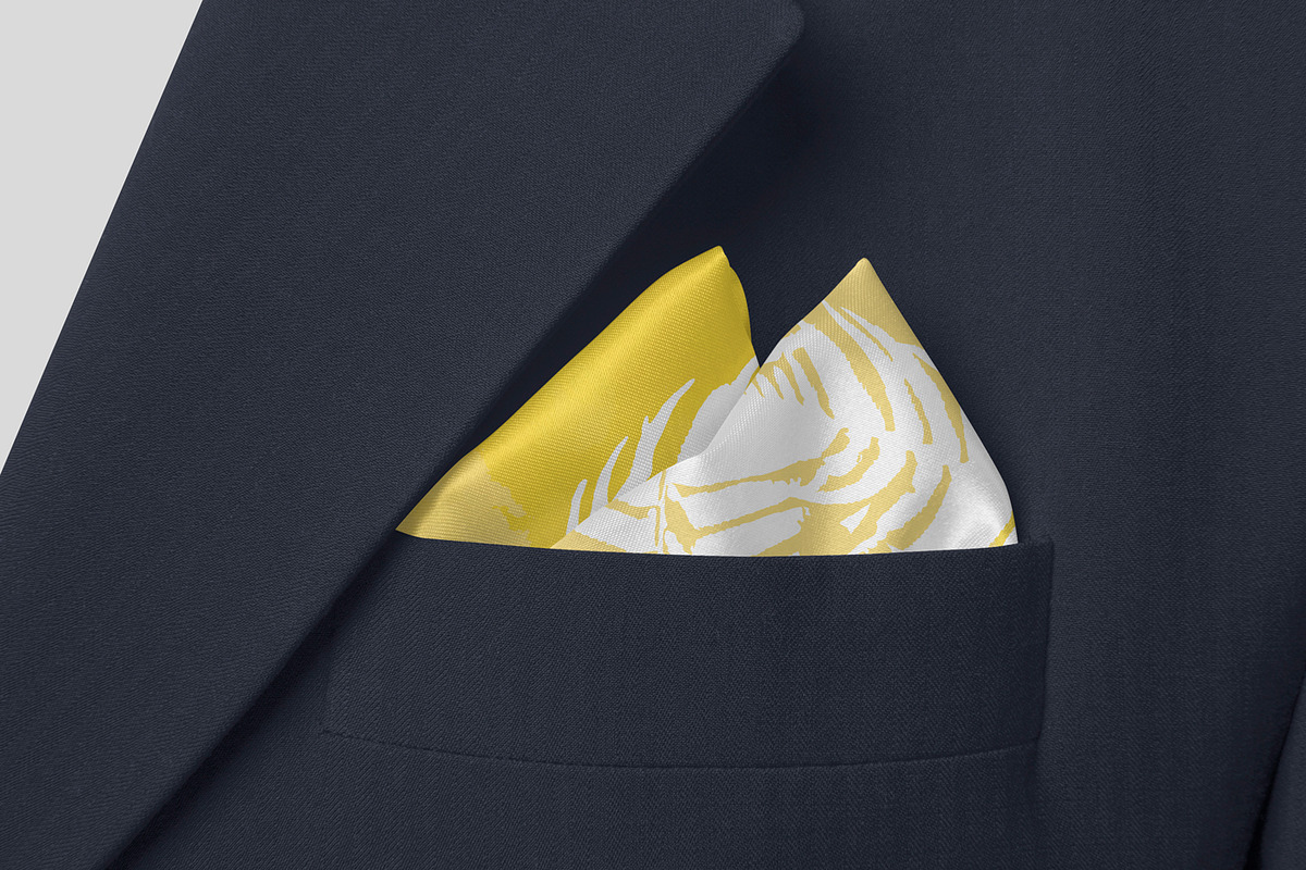 Pocket Square Mockups, a Packaging Mockup by GfxFoundry (Photo 5 of 7)