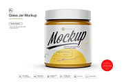 Glass Jar Mockup, a Product Mockup by Reformer Mockup (Thumbnail 1 of 6)