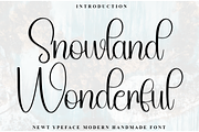 Snowland Wonderfull, a Handwritten Font by InermediaSTUDIO (Thumbnail 1 of 7)
