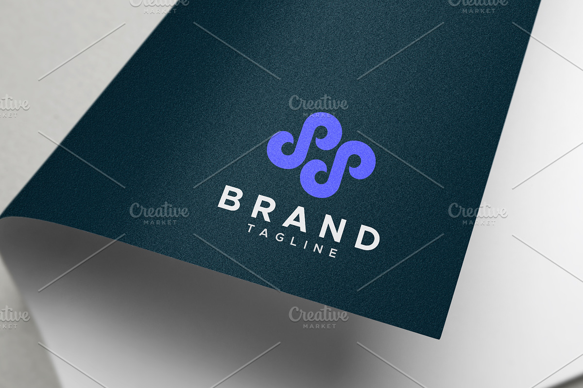 SS letter logo design template, a Branding & Logo Template by Amadul11 (Photo 4 of 5)