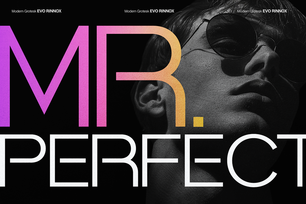 Evo Rinnox | Modern Grotesk, a Sans Serif Font by gracetype_studio (Photo 4 of 12)
