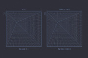 Perspective Grids Vol 2, a Background Graphic by Honnum Graphic Art (Thumbnail 3 of 9)