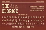 Oldridge – A Bold Western Vintage, a Slab Serif Font by roomspace creative lab (Thumbnail 8 of 11)
