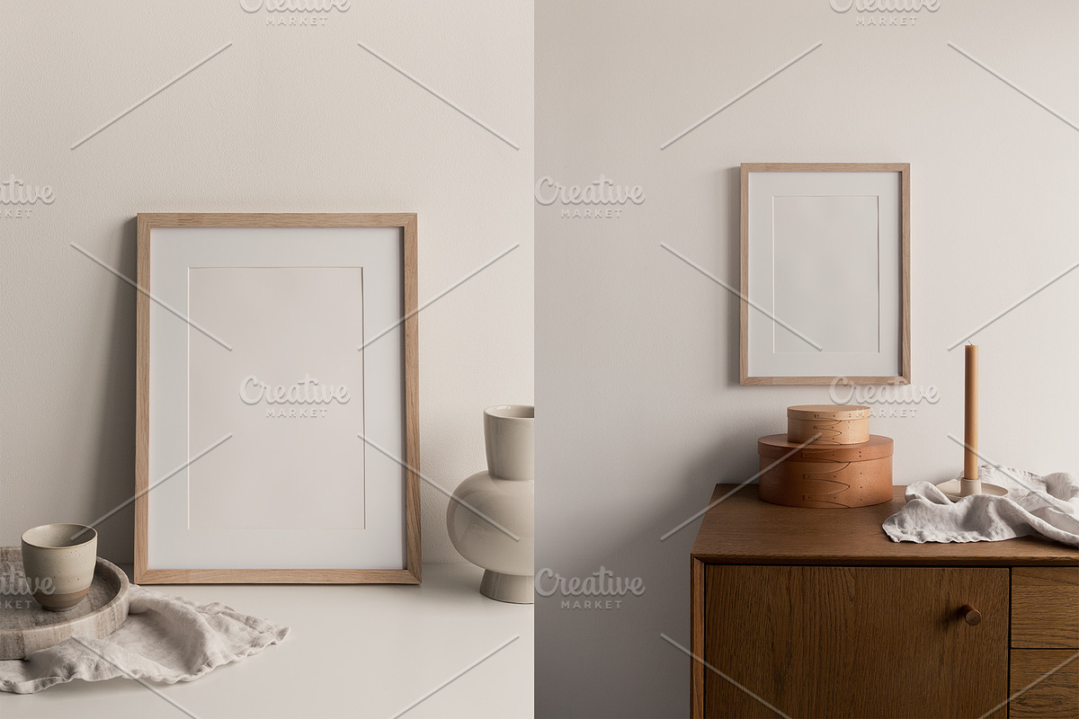 Artwork Frame Photo Mockup Bundle, a Print Template by Moyo Studio (Photo 11 of 11)