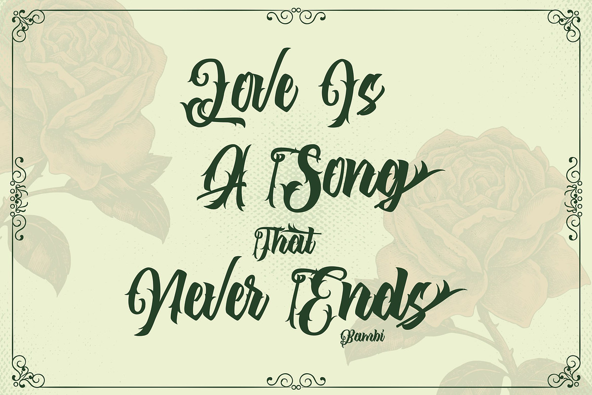 The Lastring - Victorian Font, a Blackletter Font by StringLabs (Photo 2 of 7)