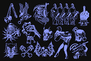 Phonska Font Pack & Extras!, a Blackletter Font by IronbirdCreative (Thumbnail 6 of 8)