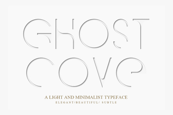 Ghost Cove | Font preview 4