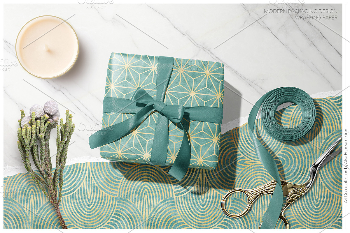 ART DECO Geometry Patterns, a Pattern Graphic by Alisa Fimen Design (Photo 6 of 12)
