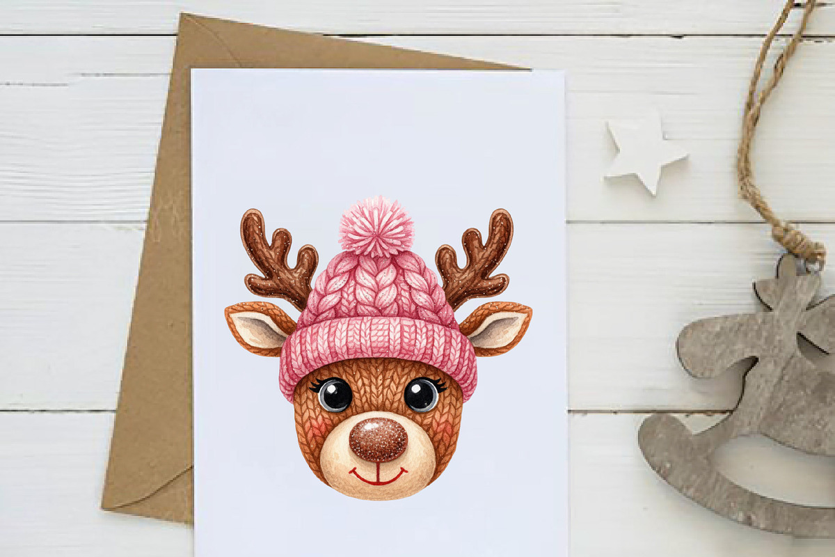 Crochet Faux Yarn Christmas Reindeer, an Illustration by Dream Creation (Photo 4 of 5)