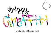 Graffiti Handwritten Display Font, a Slab Serif Font by Little Creative Scribbles (Thumbnail 1 of 5)