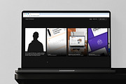 Readymag Portfolio Creatives (Black), a Landing Page Template by Products for Creatives (Thumbnail 1 of 6)