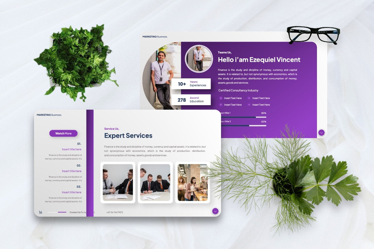 Mavie -  Marketing Keynote, a Presentation Template by Dhabee (Photo 3 of 7)