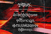 Dirtysick - Graffiti Font, a Blackletter Font by Dirtyline Studio (Thumbnail 8 of 11)