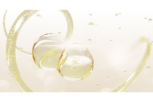 3d gold liquid texture with oil, a Texture Illustration by Marozhkastudio