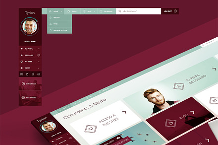 Tyrion. UI & APP Layout