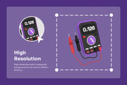 Rocket Launch & Spacecraft 3D Icons, a Technology Illustration by twinstd (Thumbnail 3 of 6)