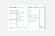 Simple Resume Template, a Resume Template by Wild Ones (Thumbnail 5 of 5)