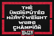 ELITE SPORT FONT SET, a Sans Serif Font by Alphabet Agency (Thumbnail 13 of 13)