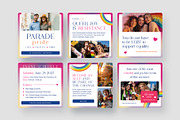 LGBT Parade Pride Instagram Template, a Social Media Template by artbart (Thumbnail 3 of 3)