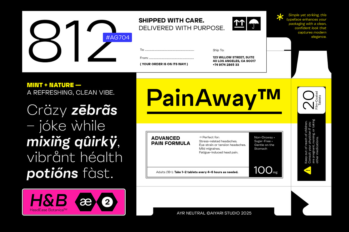 Neutral Font Family, a Sans Serif Font by Aiyari (Photo 12 of 15)