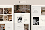 Squarespace Template Interior Design, a Squarespace Template by The Soft Voice (Thumbnail 2 of 9)