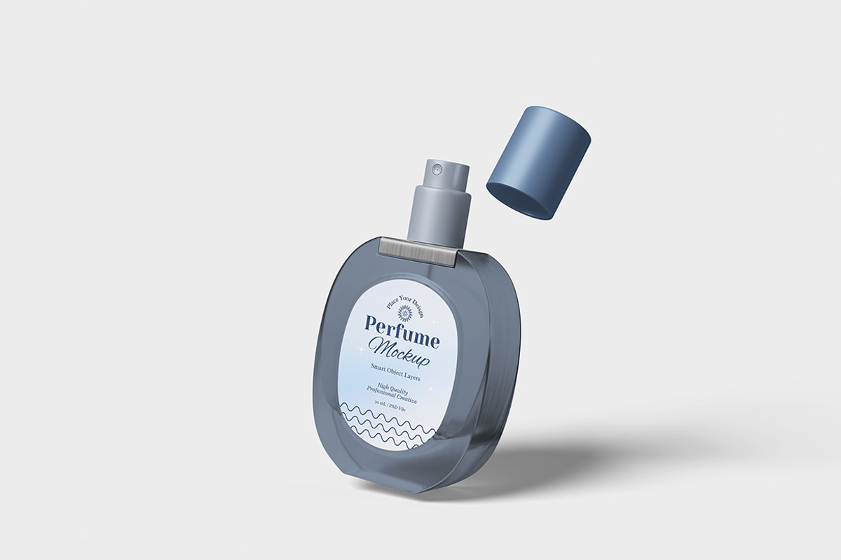 Professional Parfume Bottle Mockup, a Packaging Mockup by bimockup (Photo 6 of 6)