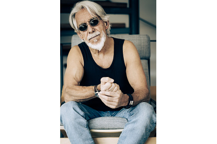 Senior Man With Long Hair and Beard