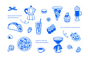 The Cafe Menu, a Food Illustration by Sweet Corner (Thumbnail 2 of 11)