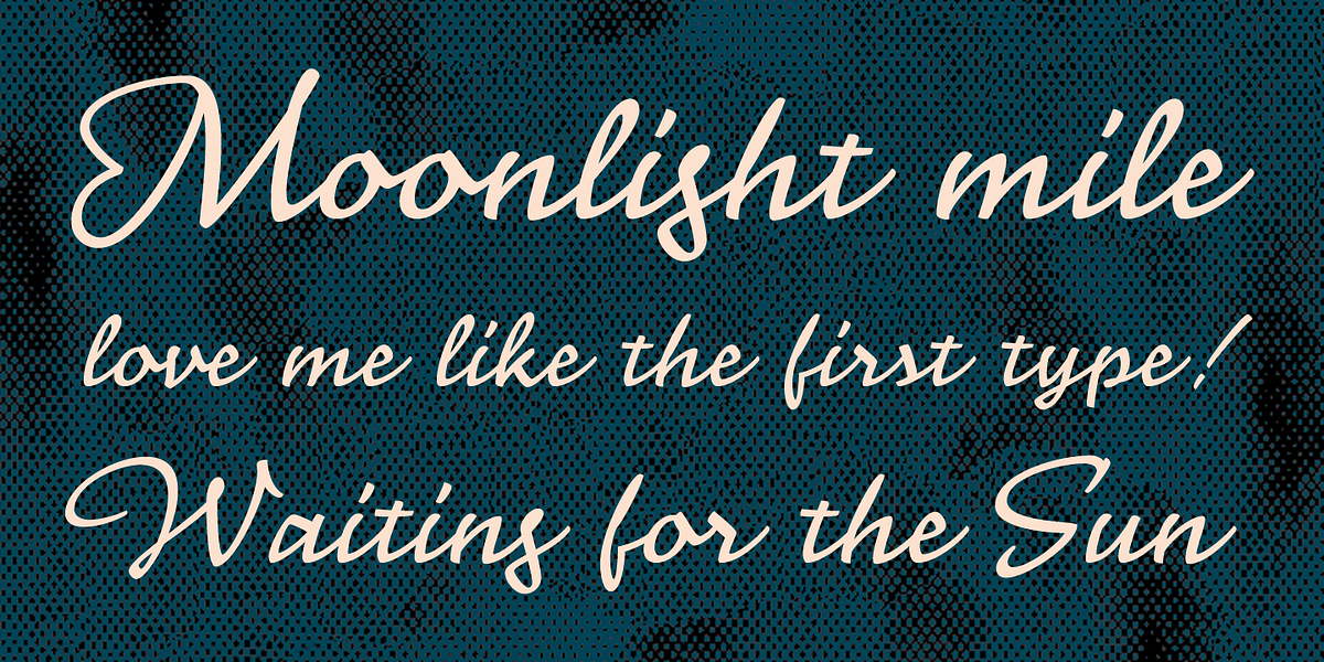Nouvelle Vague, a Script Font by Anatoletype (Photo 3 of 3)