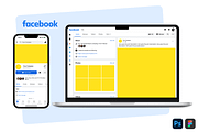 Social Media Branding Kit PSD Figma, a Social Media Template by Vitor Heinzen (Thumbnail 24 of 33)