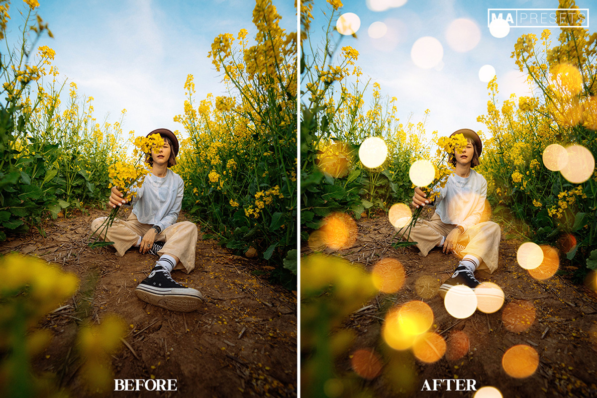100 BOKEH LIGHT OVERLAYS, an Object Graphic by MaPresets (Photo 4 of 11)