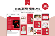 Relationship Coaching Instagram, a Social Media Template by The Blog Creative (Thumbnail 1 of 9)