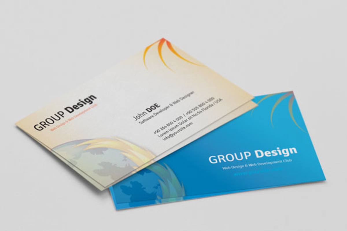 Group Dizay Design Business Card, a Business Card Template by ...